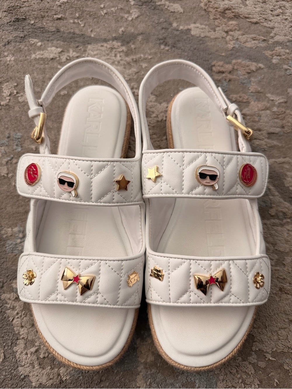 Karl Lagerfeld Charlay Macaron Espadrilles